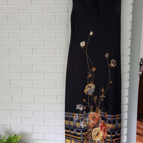 60s Marjorie Hamilton long dress, size small - Picture 6 of 10